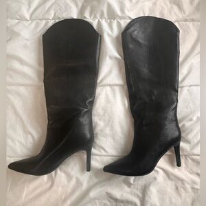 Black Knee-High Women's Boots💯